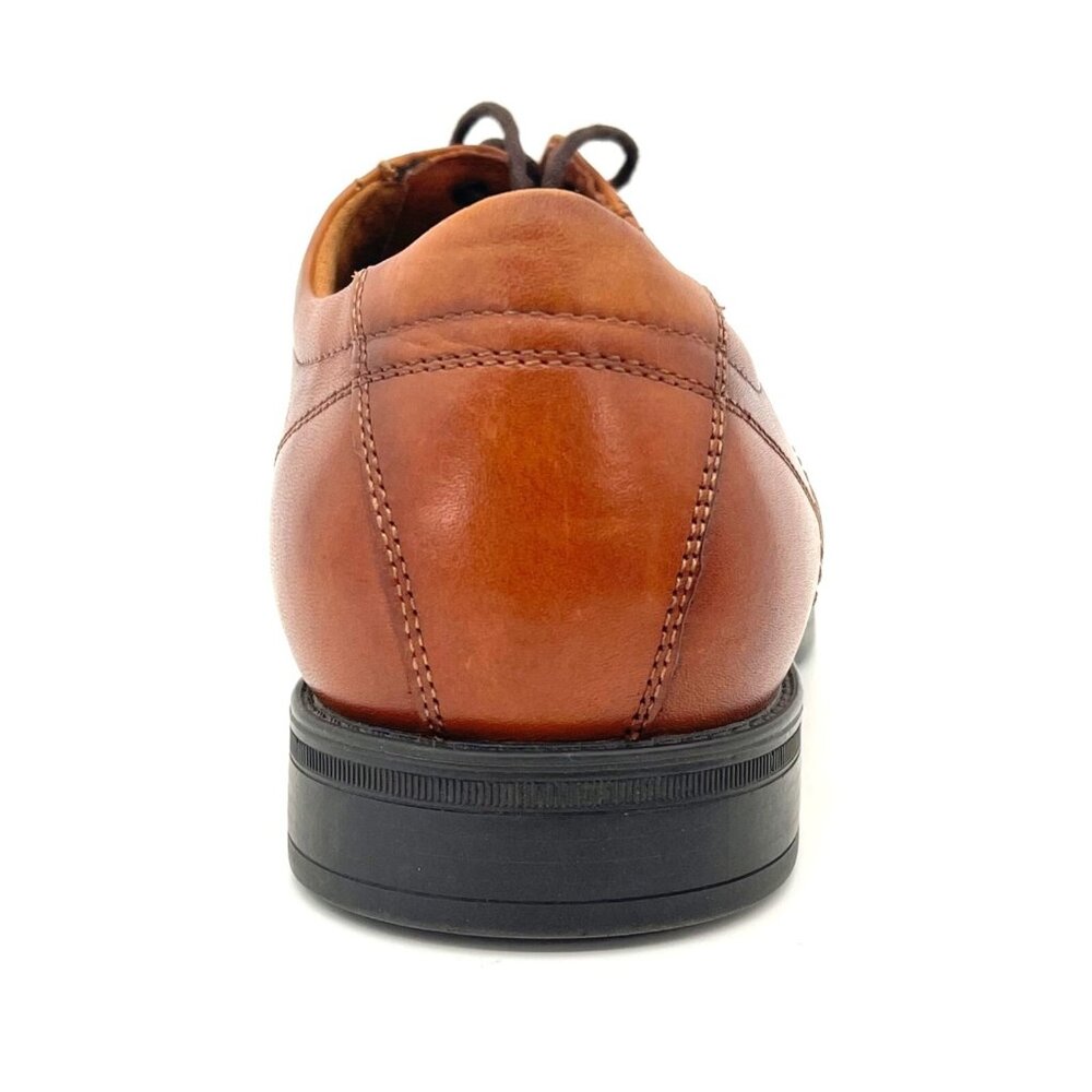 Florsheim Brown Leather Mens Dress Shoes Size 12D Comfortech Ortholite Sole - Picture 10 of 16